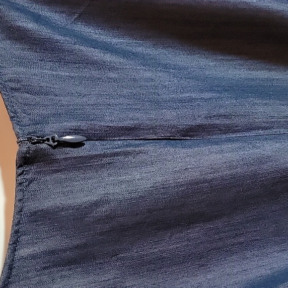 NY & COMPANY EVA MENDEZ | Tie Waist Denim Look Dress - Picture 5 of 7